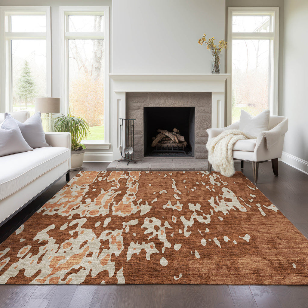 addison chantille acn957 paprika rug