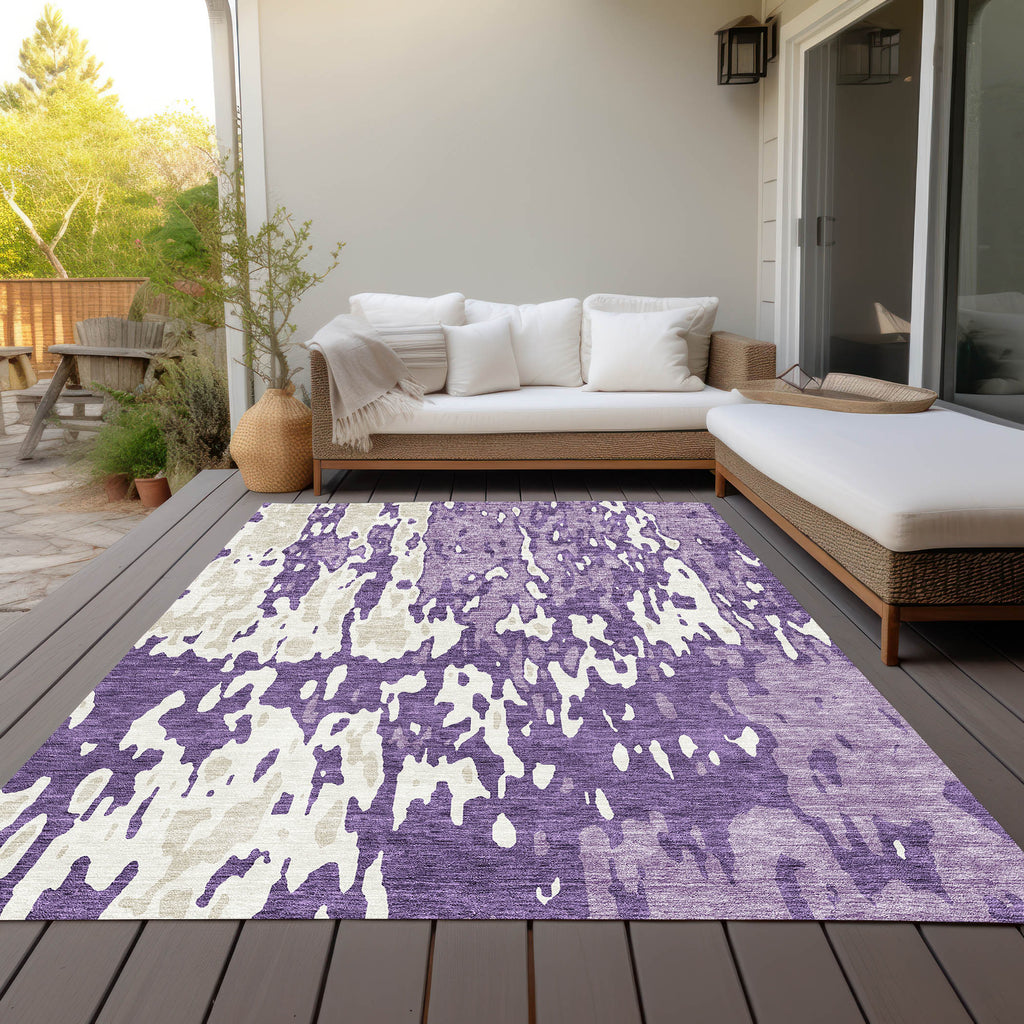 addison chantille acn957 purple rug