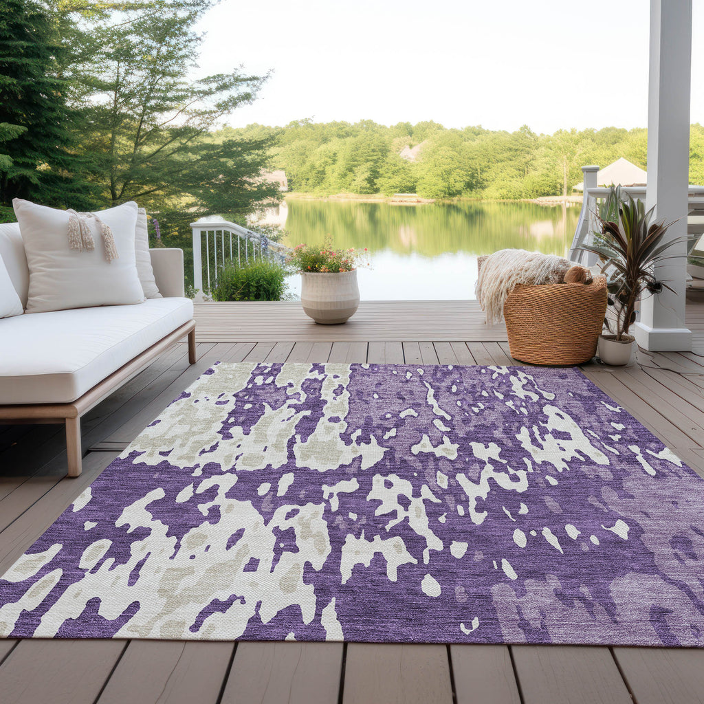 addison chantille acn957 purple rug