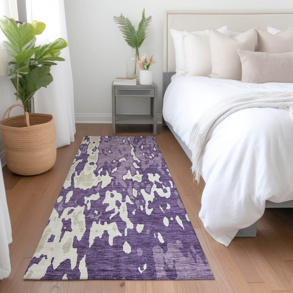 addison chantille acn957 purple rug