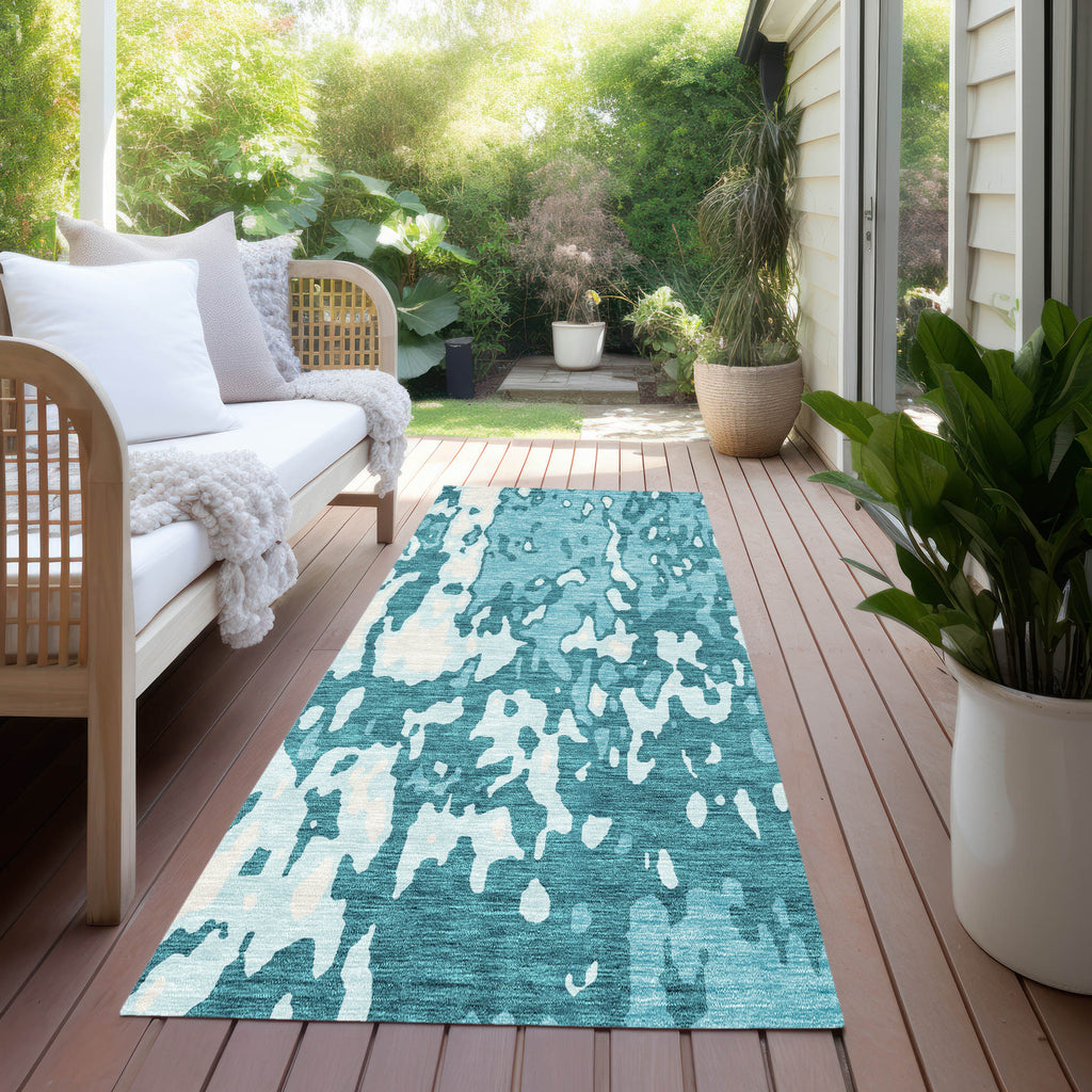 addison chantille acn957 teal rug