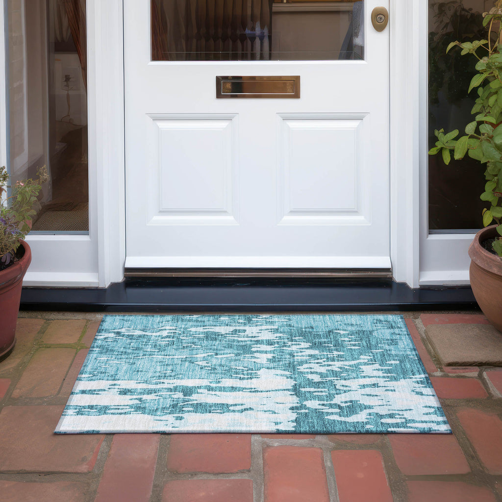 addison chantille acn957 teal rug