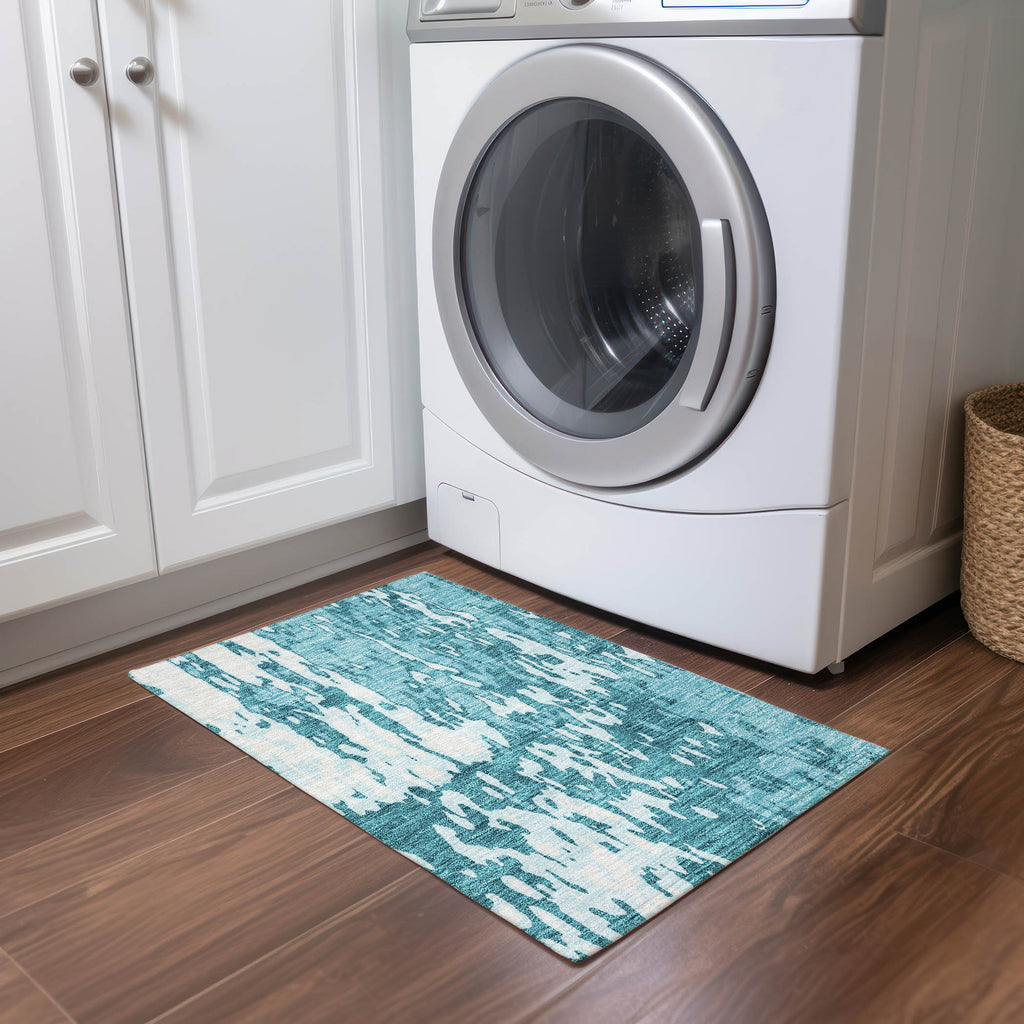 addison chantille acn957 teal rug