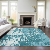 addison chantille acn957 teal rug