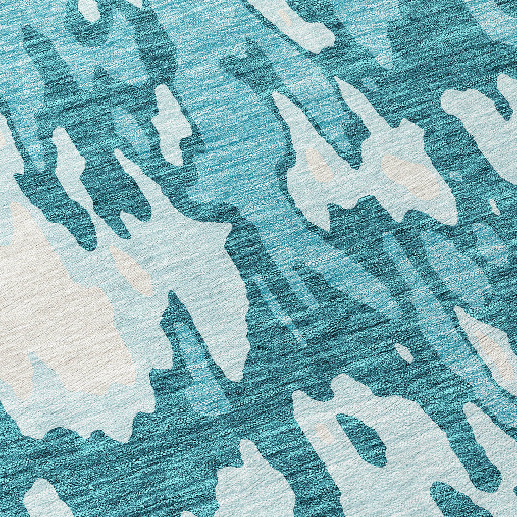 addison chantille acn957 teal rug