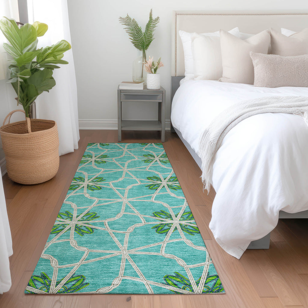 addison chantille acn958 aqua rug