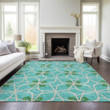 addison chantille acn958 aqua rug