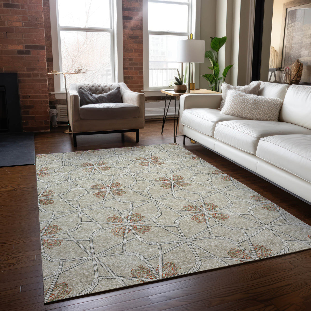addison chantille acn958 beige rug