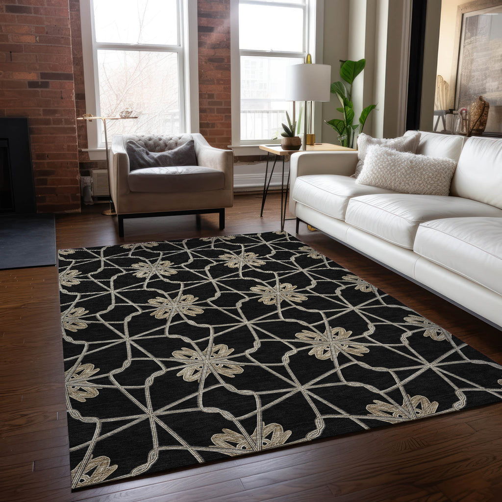 addison chantille acn958 black rug