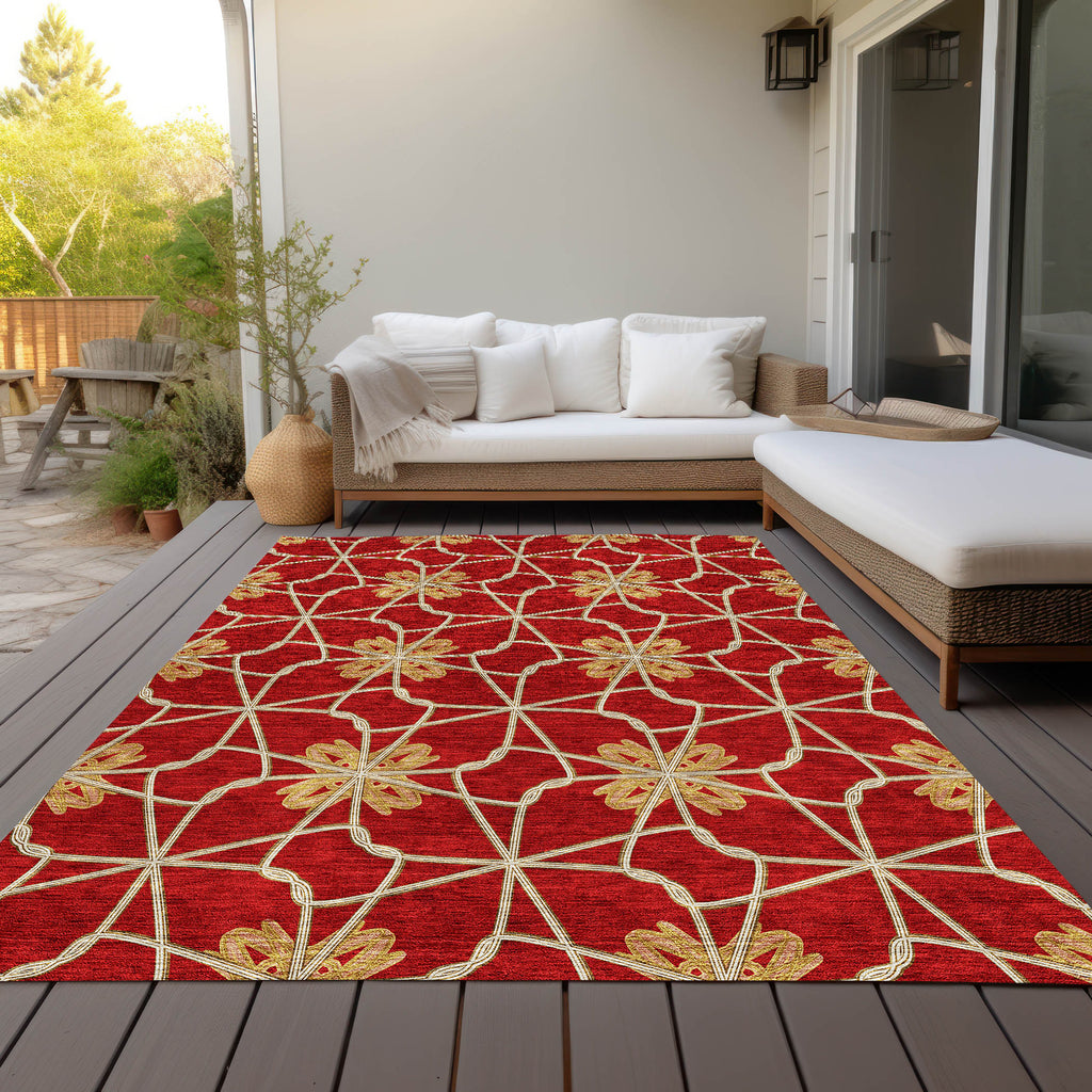 addison chantille acn958 paprika rug
