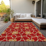 addison chantille acn958 paprika rug