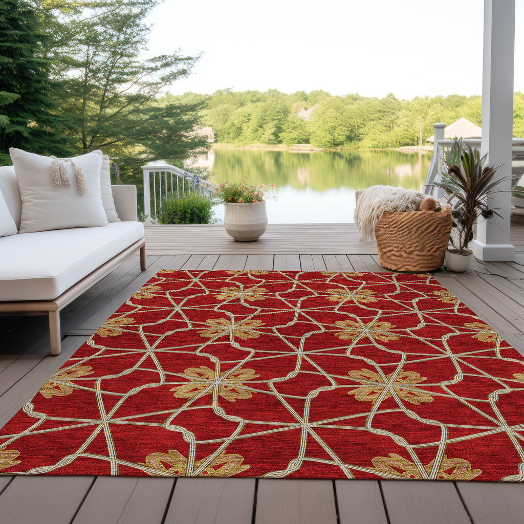 addison chantille acn958 paprika rug