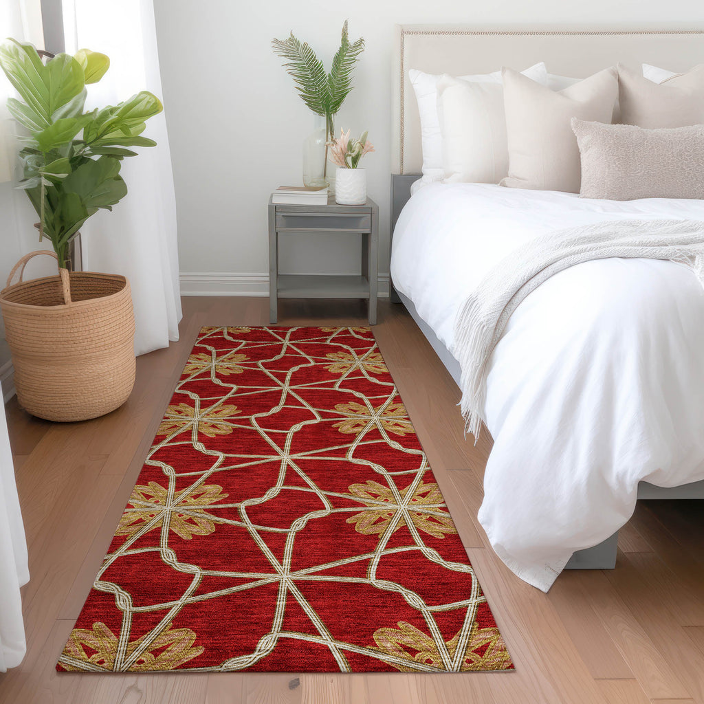 addison chantille acn958 paprika rug