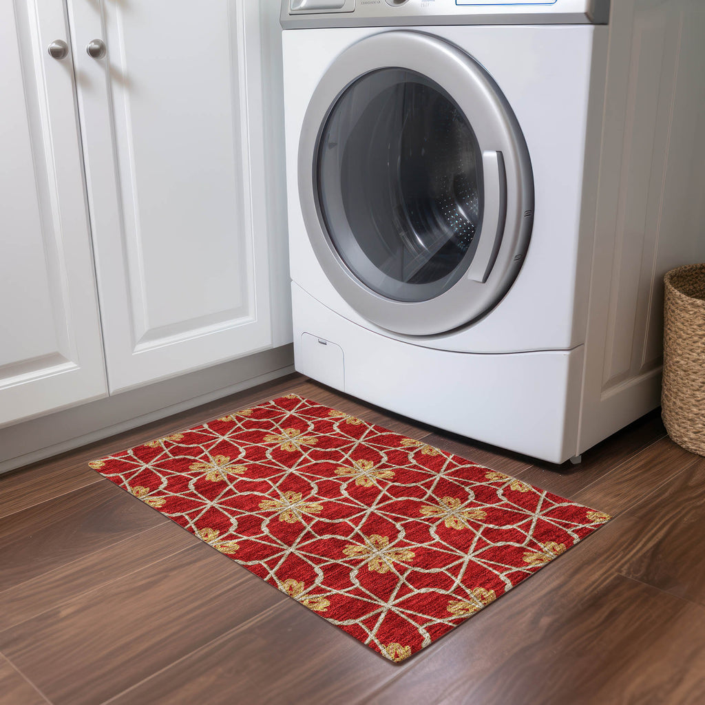 addison chantille acn958 paprika rug