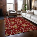 addison chantille acn958 paprika rug