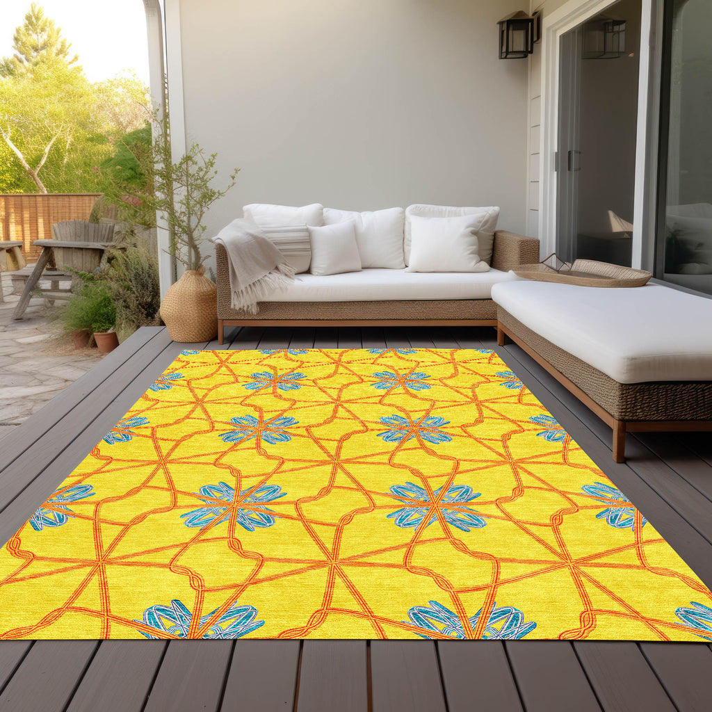 addison chantille acn958 yellow rug