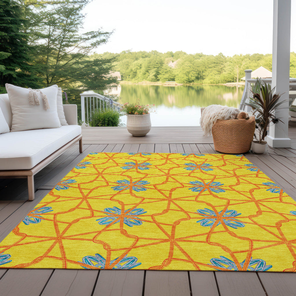 addison chantille acn958 yellow rug