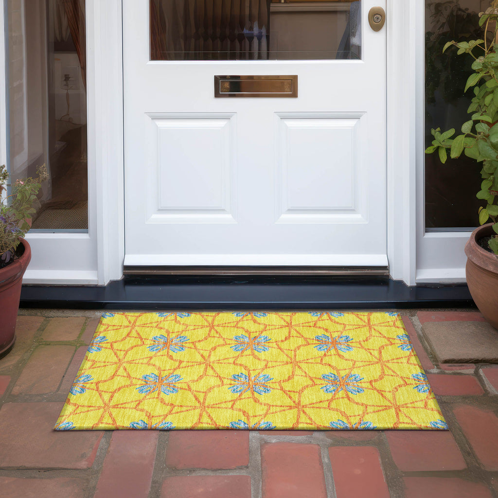 addison chantille acn958 yellow rug