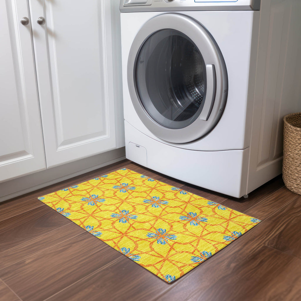 addison chantille acn958 yellow rug