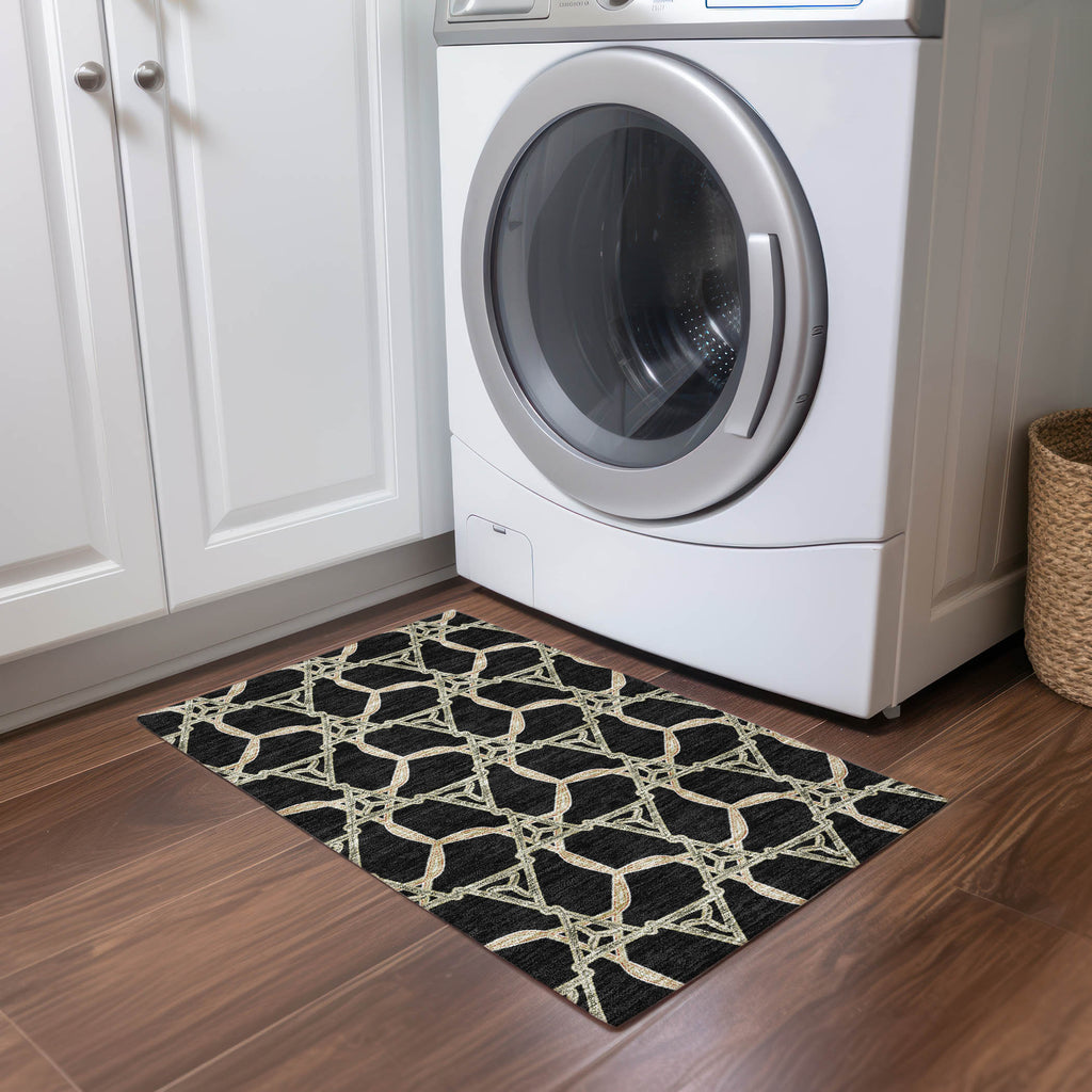 addison chantille acn959 black rug