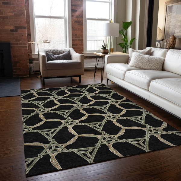 addison chantille acn959 black rug