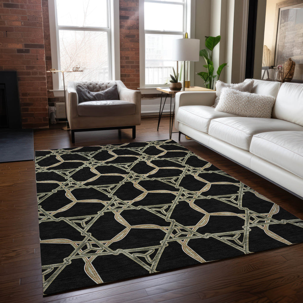 addison chantille acn959 black rug