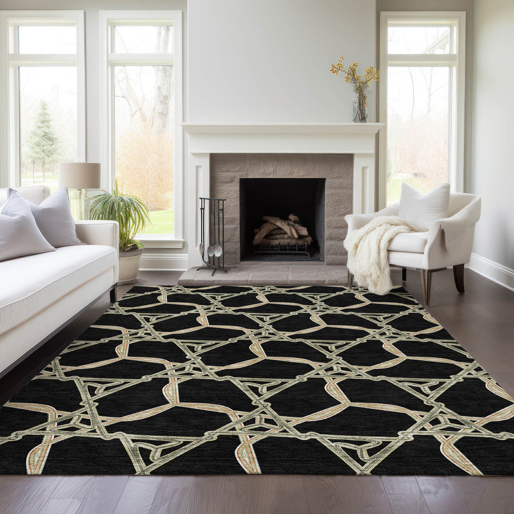 addison chantille acn959 black rug