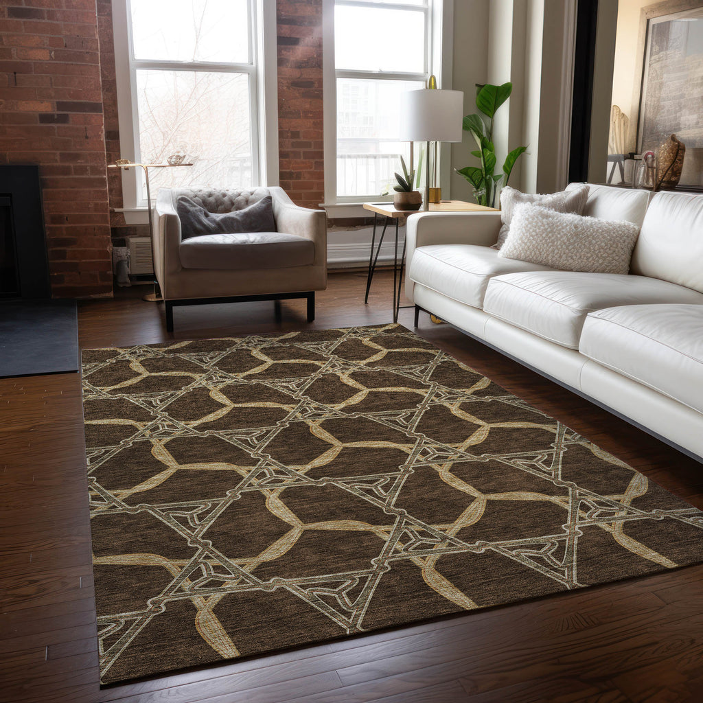 addison chantille acn959 brown rug