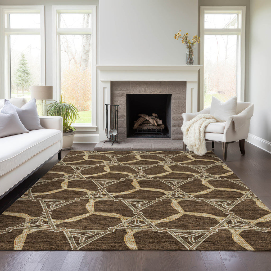 addison chantille acn959 brown rug