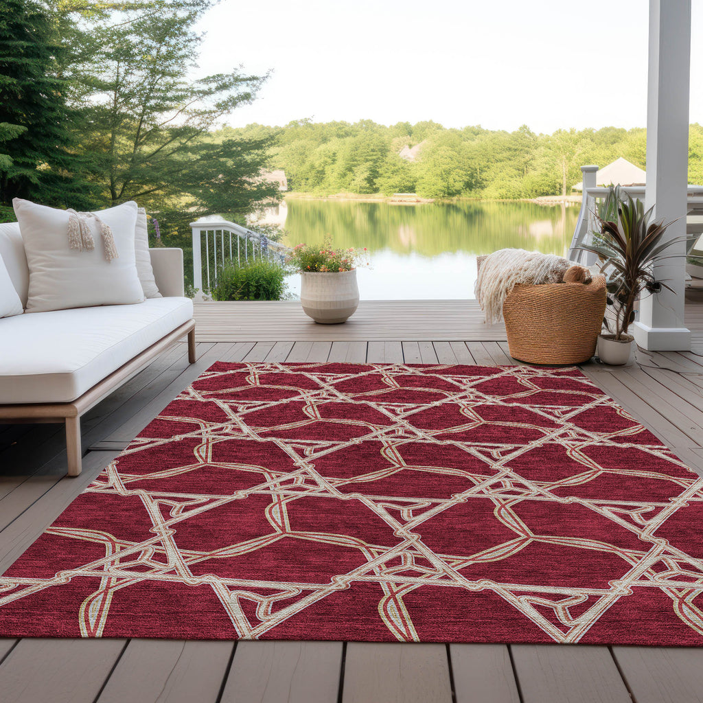 addison chantille acn959 burgundy rug