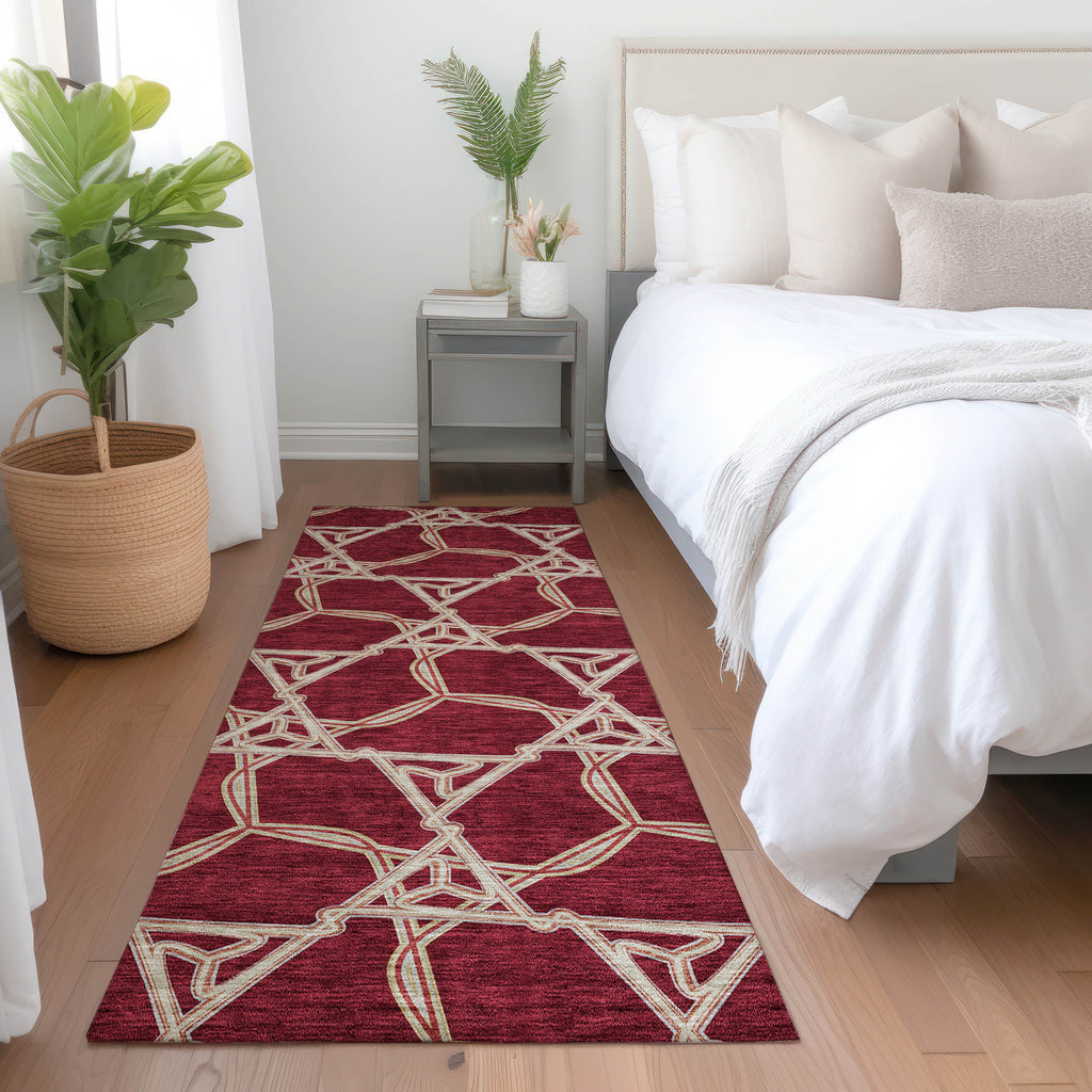 addison chantille acn959 burgundy rug