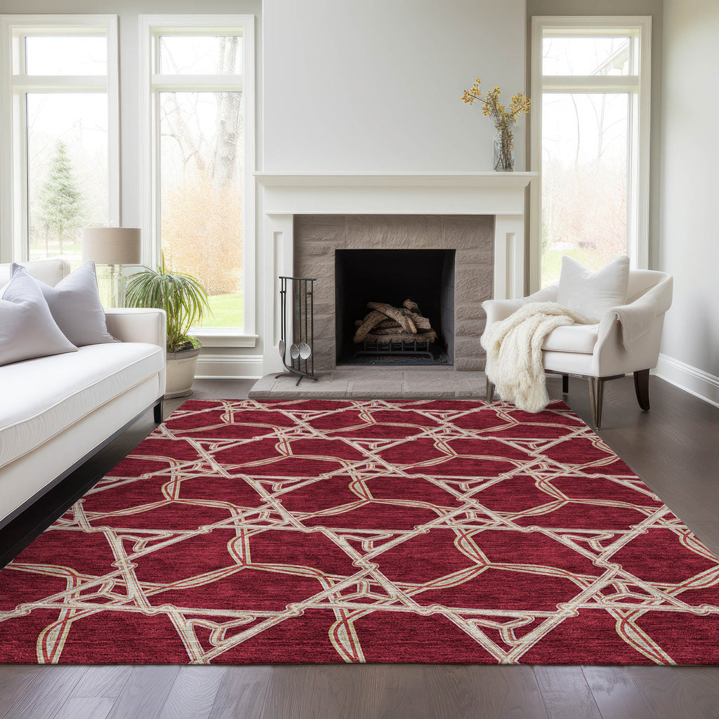 addison chantille acn959 burgundy rug