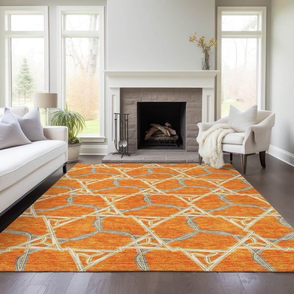 addison chantille acn959 orange rug