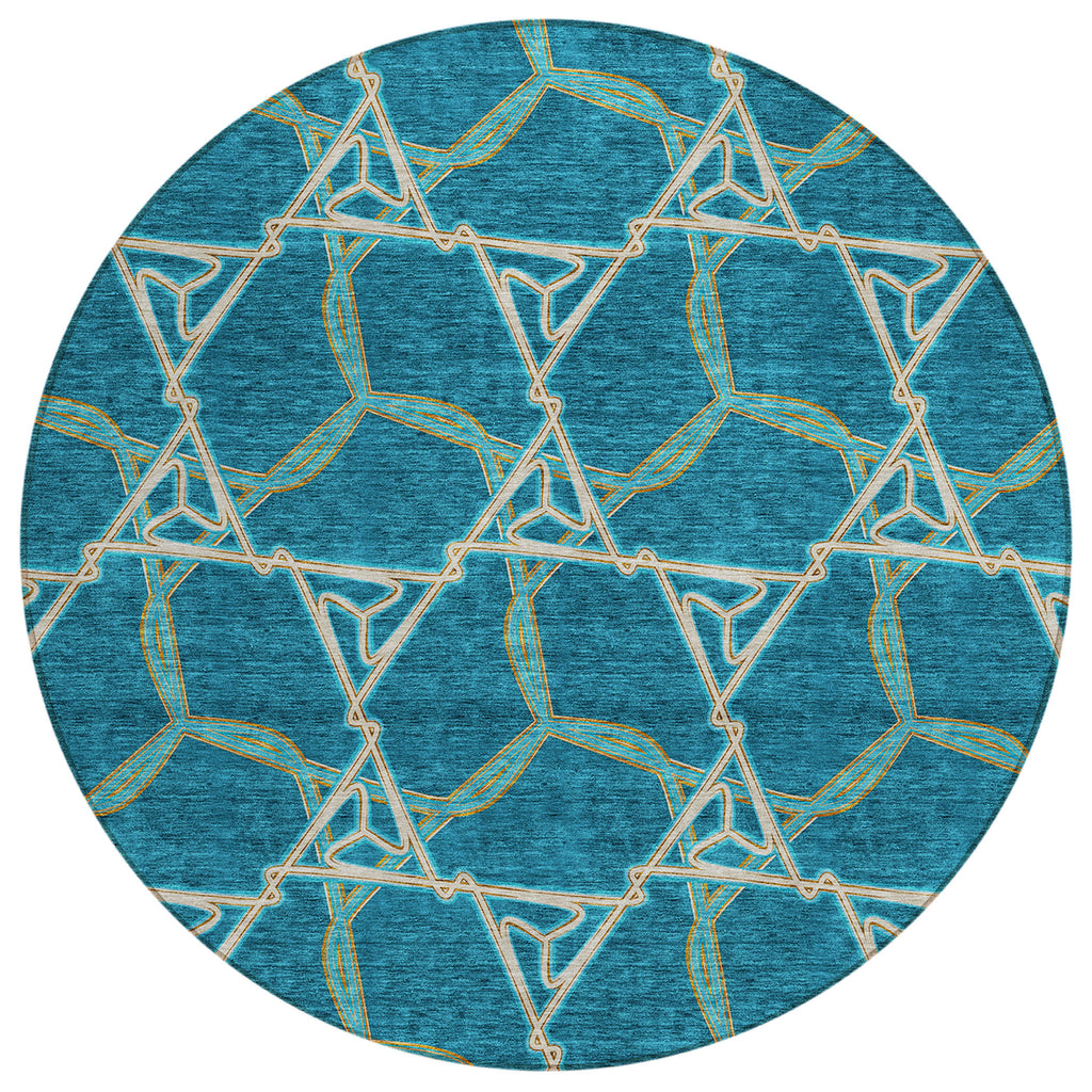addison chantille acn959 teal rug