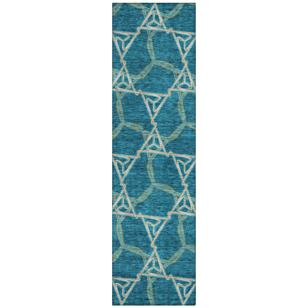 addison chantille acn959 teal rug