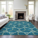 addison chantille acn959 teal rug