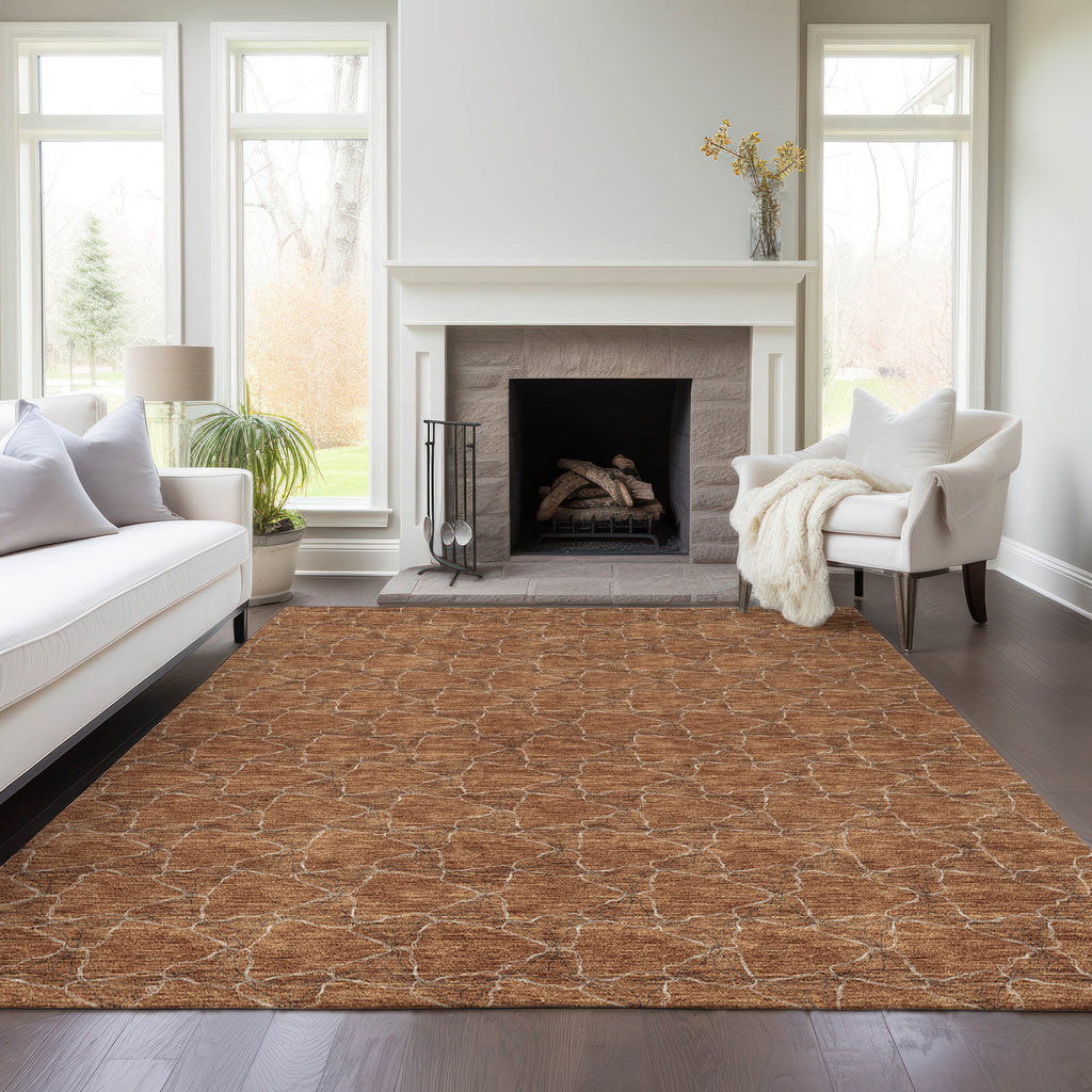 addison chantille acn960 paprika rug