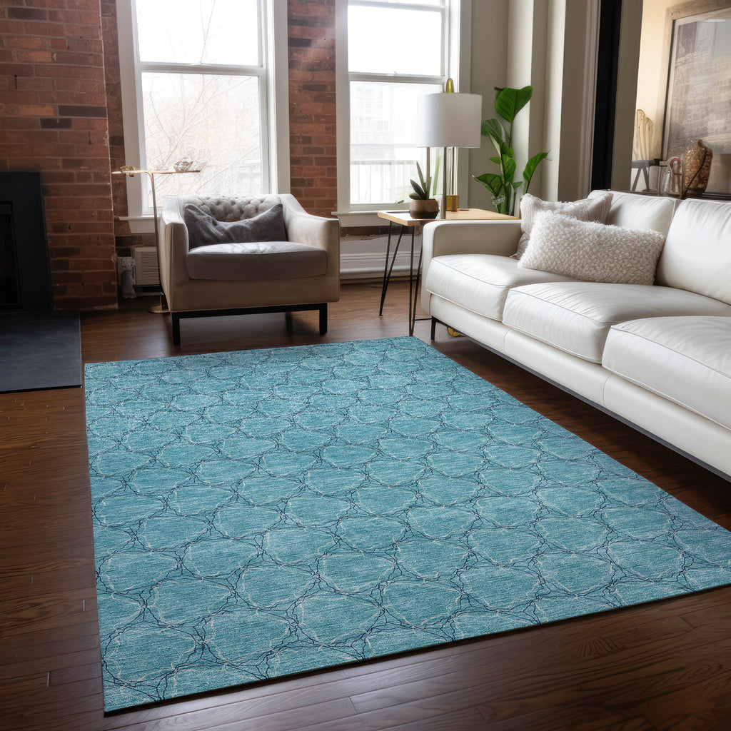 addison chantille acn960 teal rug