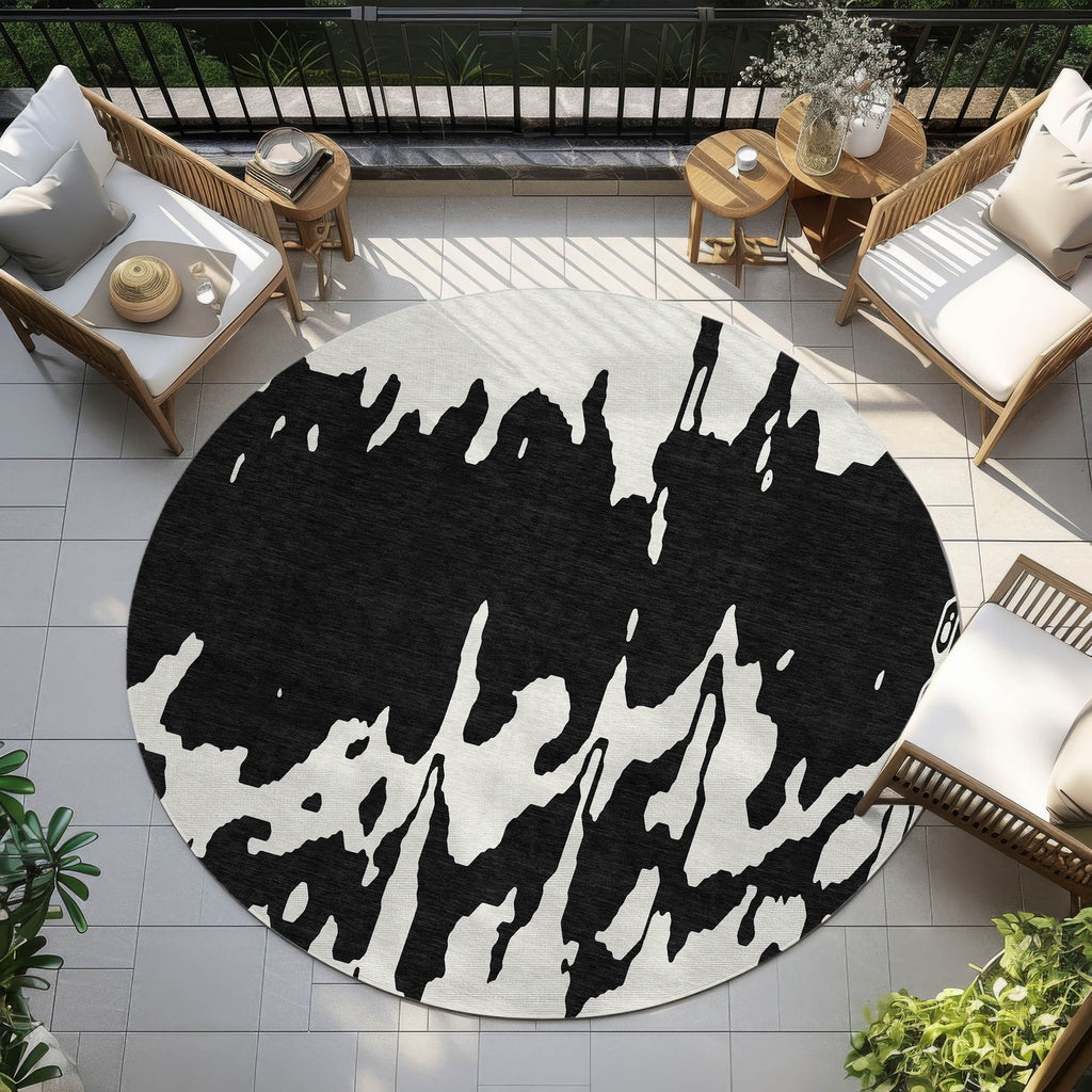 addison chantille acn961 black rug