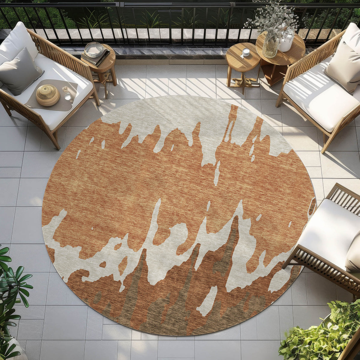 addison chantille acn961 paprika rug