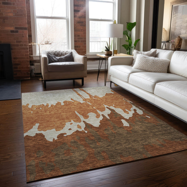 addison chantille acn961 paprika rug