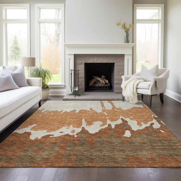 addison chantille acn961 paprika rug