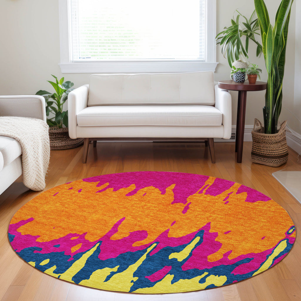 addison chantille acn961 pink rug