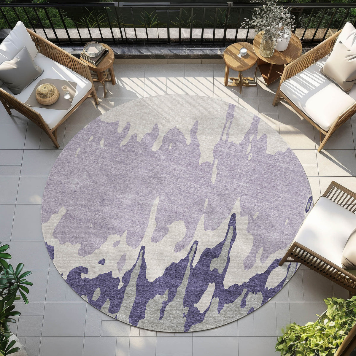 addison chantille acn961 purple rug