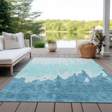 addison chantille acn961 teal rug