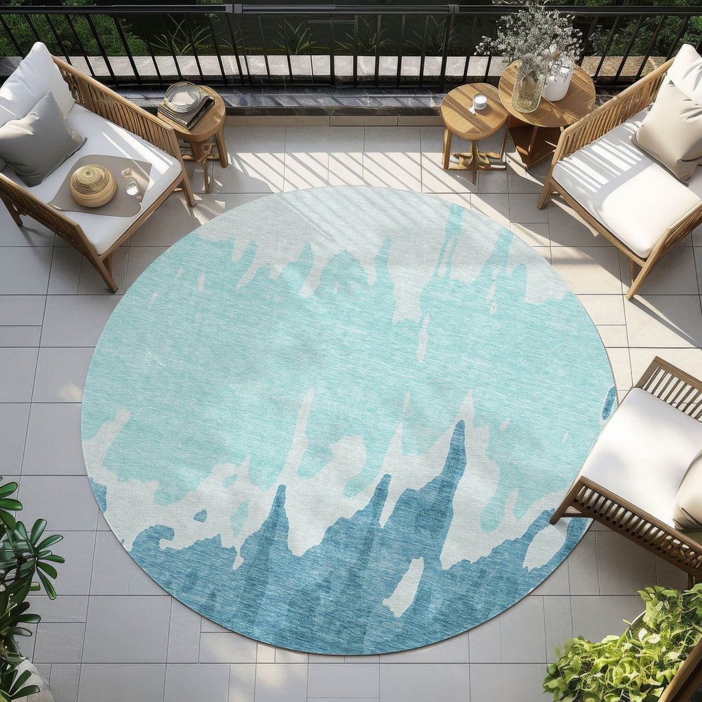 addison chantille acn961 teal rug