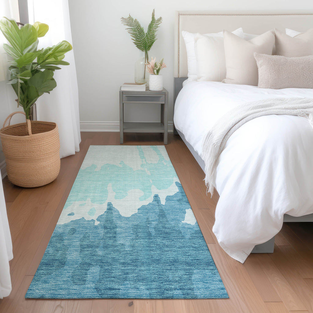 addison chantille acn961 teal rug