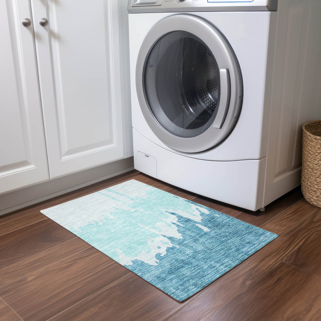 addison chantille acn961 teal rug