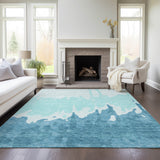 addison chantille acn961 teal rug