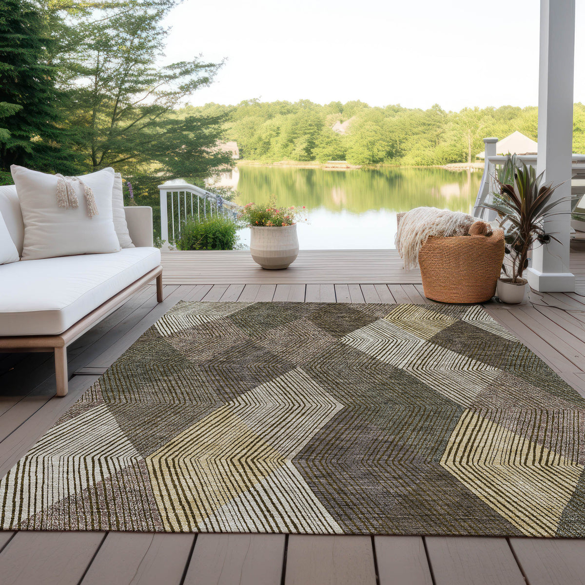 addison chantille acn962 brown rug
